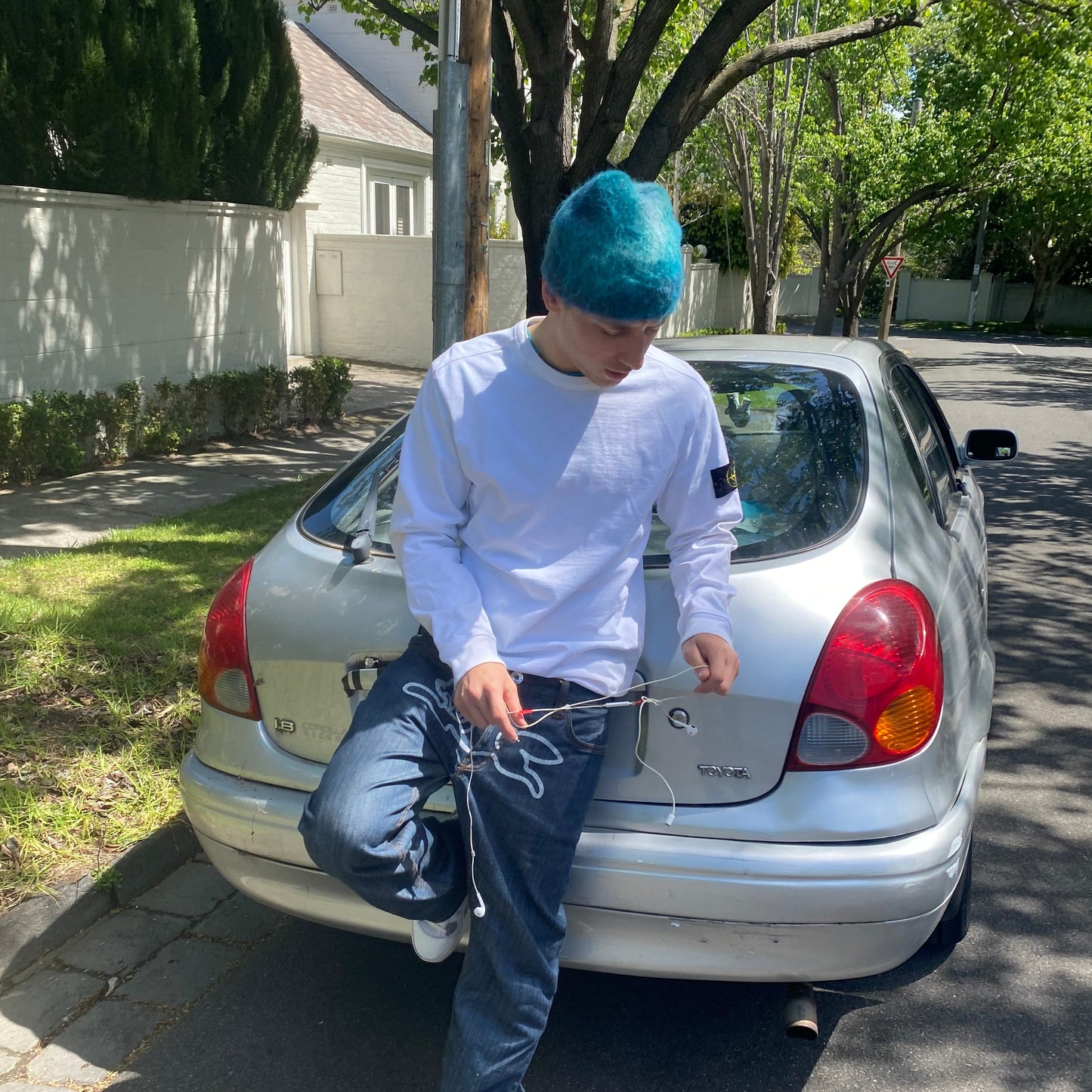 Poseidon Mohair Beanie