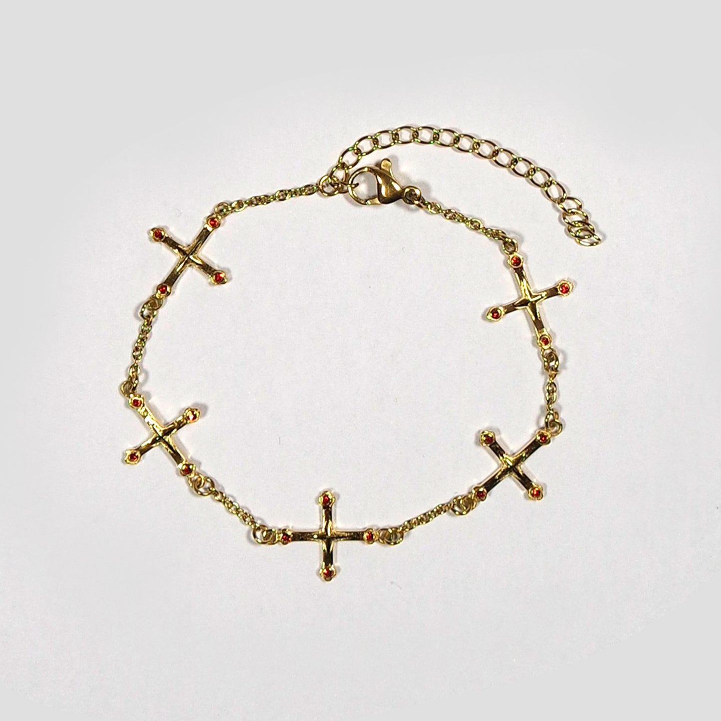Gold Cross bracelet